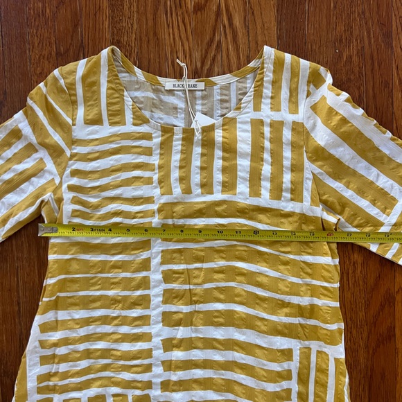 Black Crane Gold and White dress - Picture 6 of 6